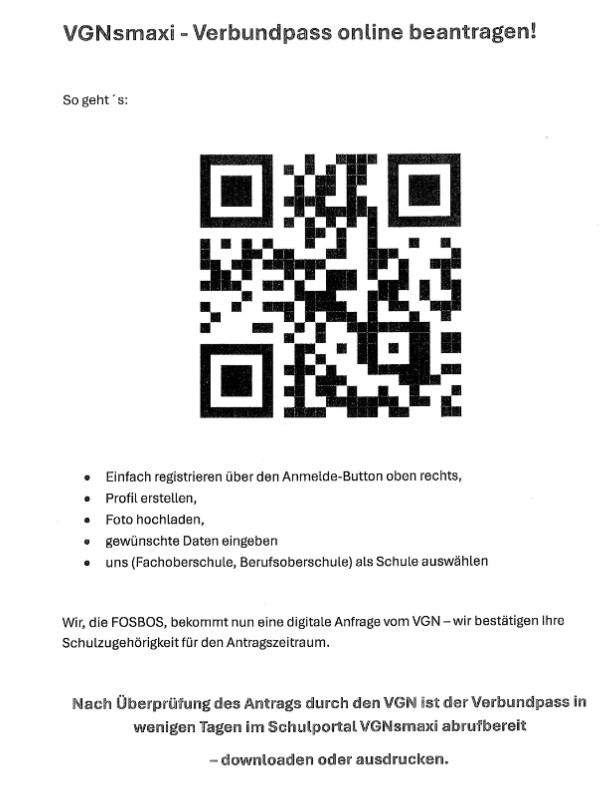 QR Code für VGN Verbundpass