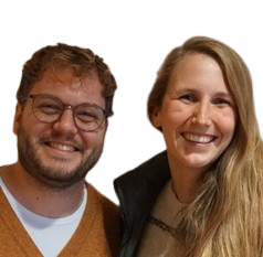 Bild Verbindungslehrkräfte  Alexander Hönig und Kristin Löhlein