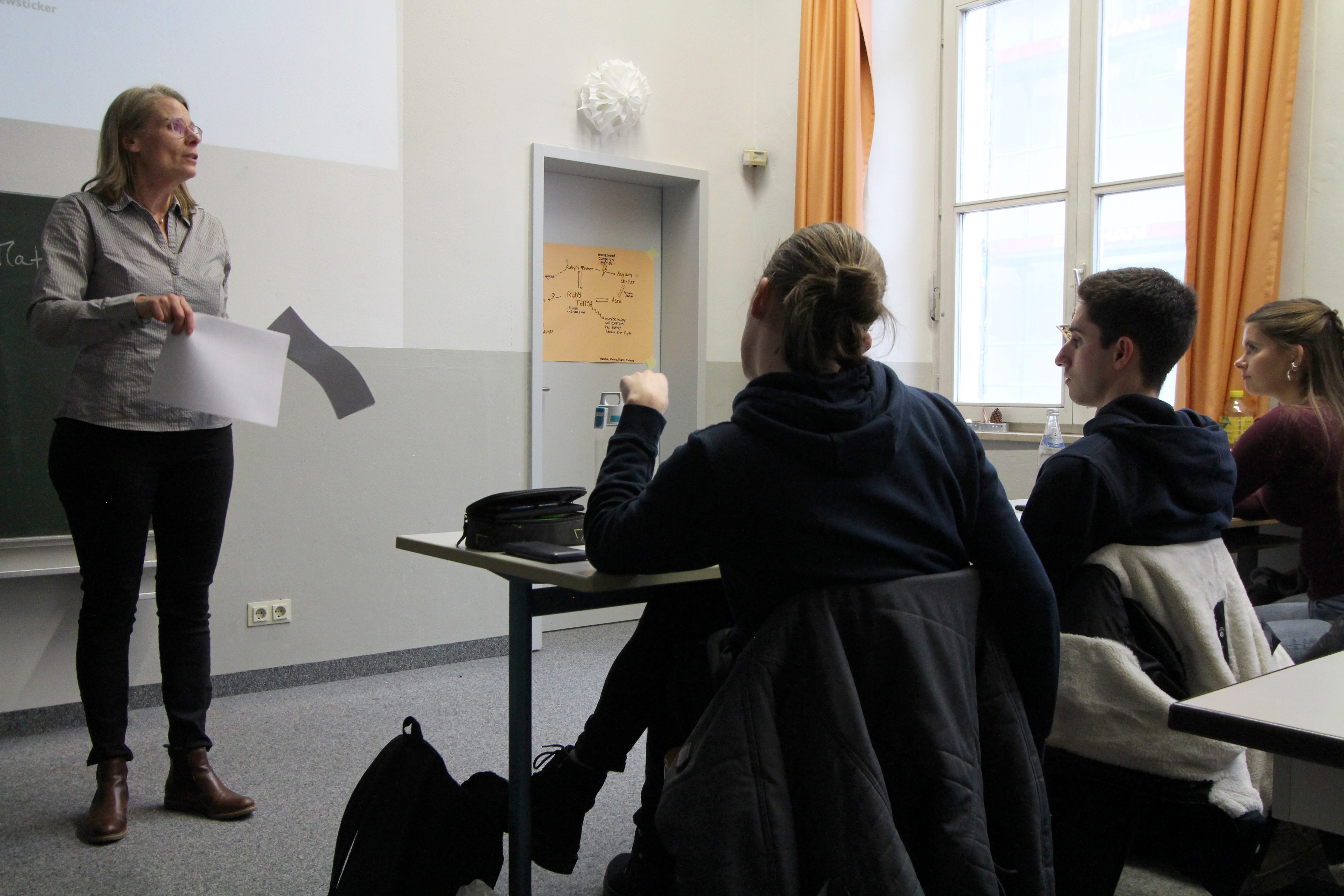 : Nicole ist auf Sendung.